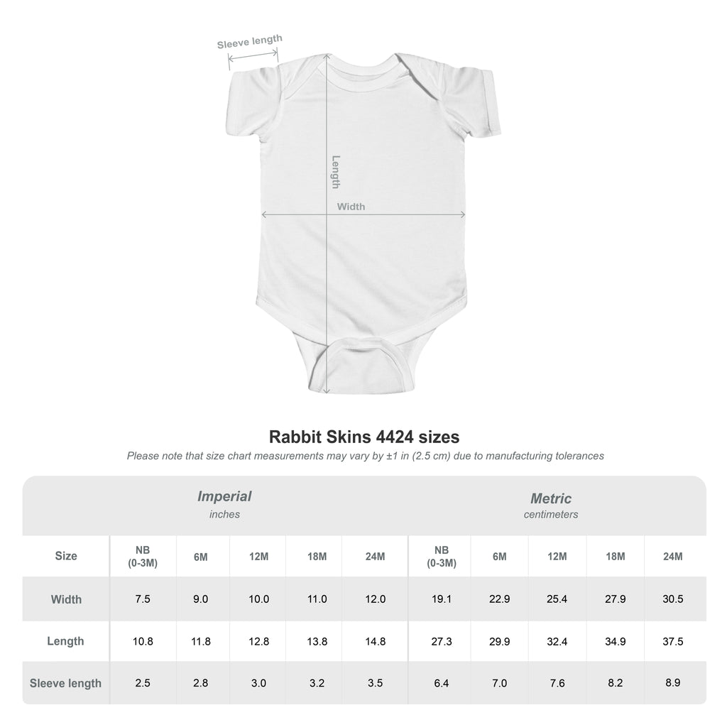 Cotton Bodysuit with BABY'S NAME in Japanese